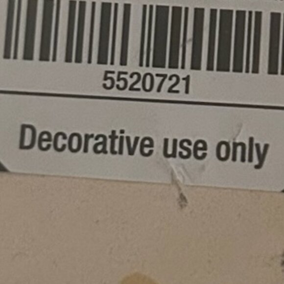 NWT Ivory Farmhouse Style Pottery Textured Rustic Planter Utensil Holder - Picture 10 of 10